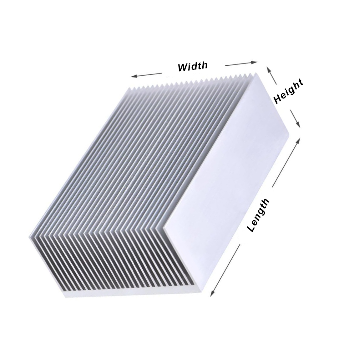 Pendingin DIY Aluminium Bentuk - Heatsink ulasan dan harga