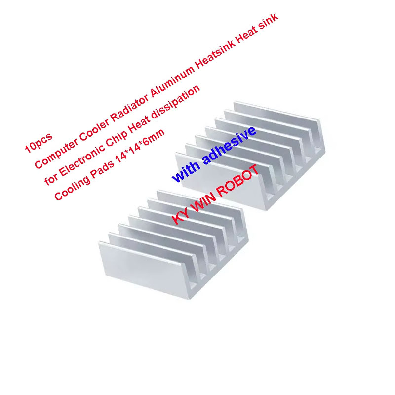 10 Buah Pendingin Radiator Alu - Heatsink ulasan dan harga