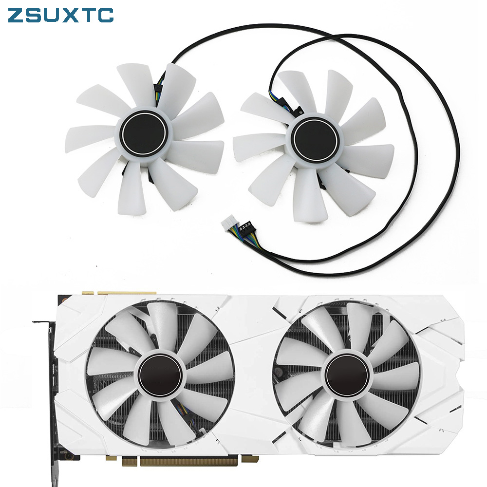 Set Kustom 2Pcs Kipas Pendingi - Gpu Cooler ulasan dan harga