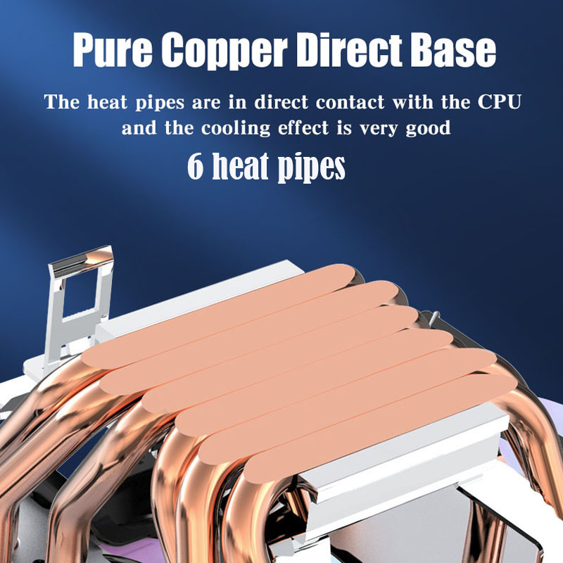 Pendingin CPU pipa panas 6, ki - Air Cooler Cpu ulasan dan harga