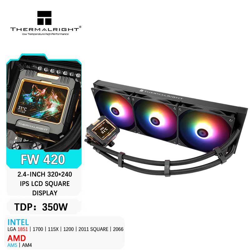 Thermalright FW pendingin air  - Aio Liquid Cooler ulasan dan harga